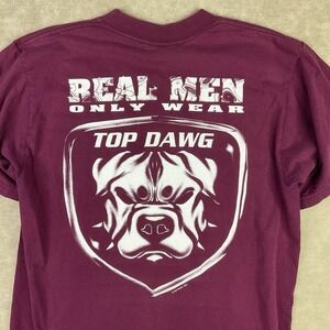Vintage Top Dawg Shirt 1997 Rottweiler Dog Graphic Tee Streetwear 90s Men Sz L